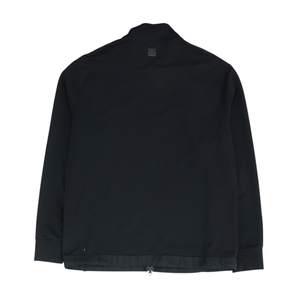 Black Solid Active Jacket