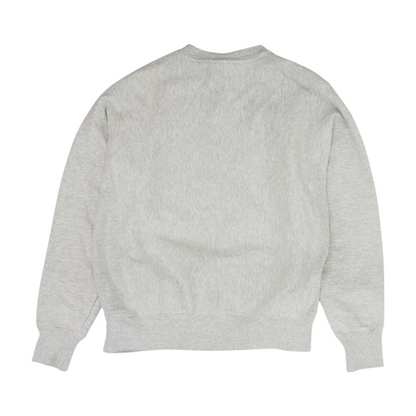 Gray Solid Sweatshirt Pullover