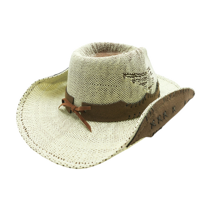 Beige Western Hat
