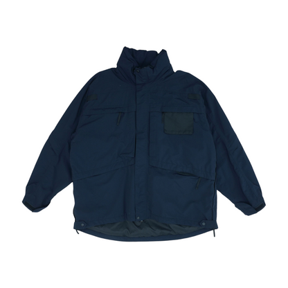 Navy Solid Jacket