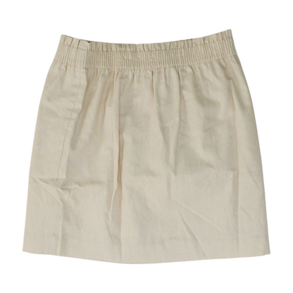 Beige Mini Skirt