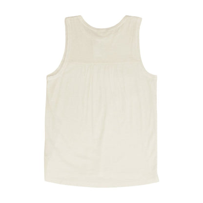 White Solid Tank