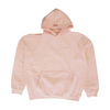 Pink Solid Hoodie Pullover