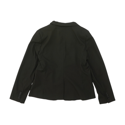 Black Solid Blazer