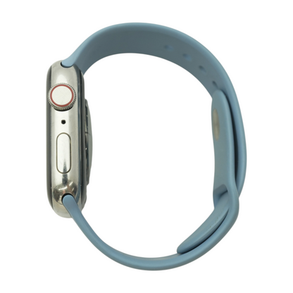 44mm Series 5 Silver Smartwatch Blue Band S/M