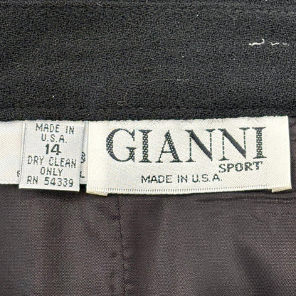 Vintage Black Mini Skirt
