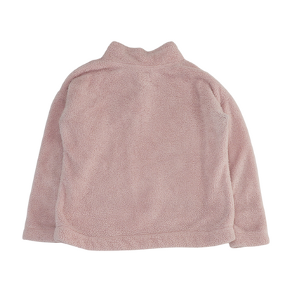 Pink Solid Sweatshirt Pullover