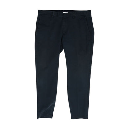 Navy Solid Chino Pants