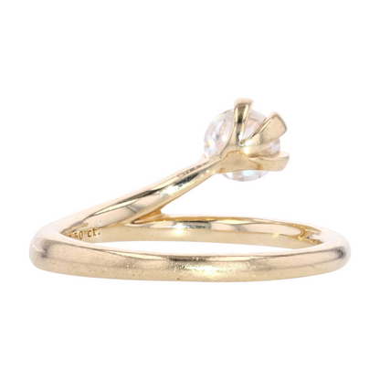 1/2 ctw 14K Yellow Gold Lab Grown Diamond Fashion Ring