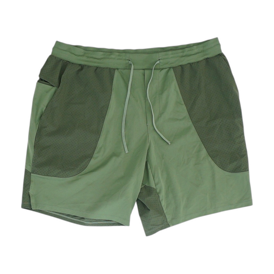 Green Active Shorts
