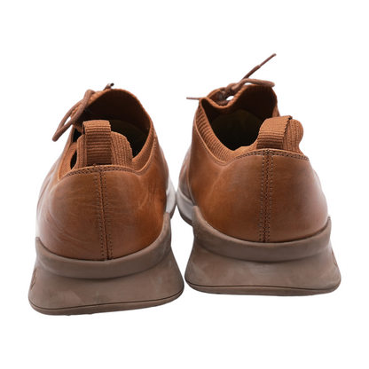 Brown Lace-Up Dress Shoes