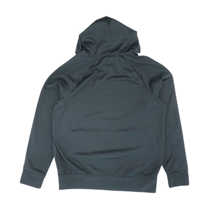 Black Solid Hoodie Pullover