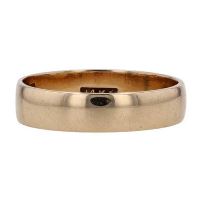 14K Yellow Gold Band