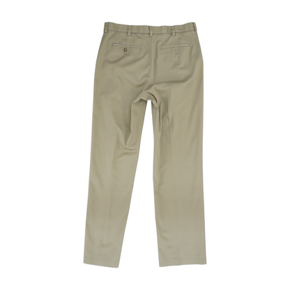 Khaki Straight Pants