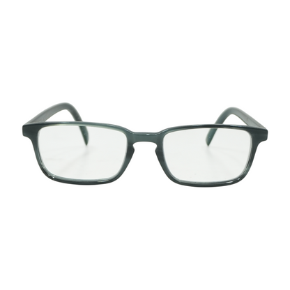 Blue Hardy M Rectangle Prescription Eyewear