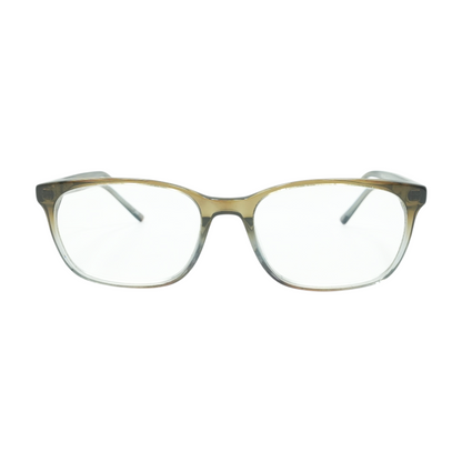 Gray Zipol Rectangle Prescription Eyewear