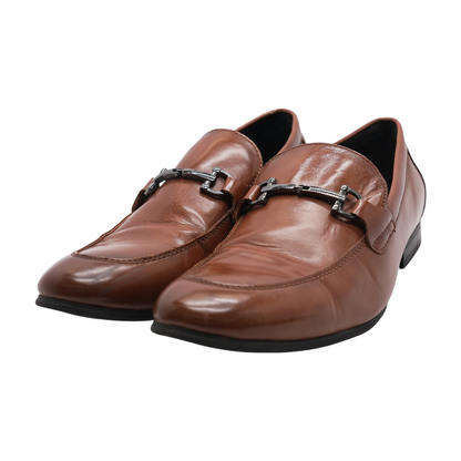 Brown Slip-On Dress Shoes