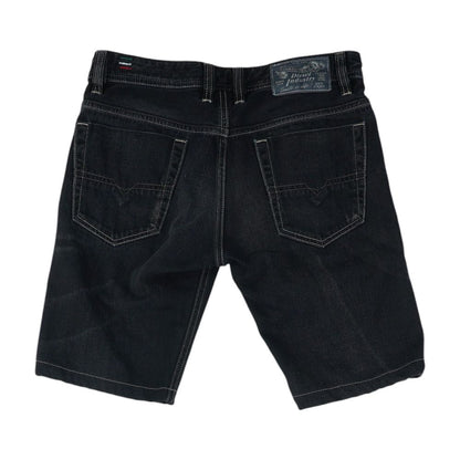 Black Denim Shorts