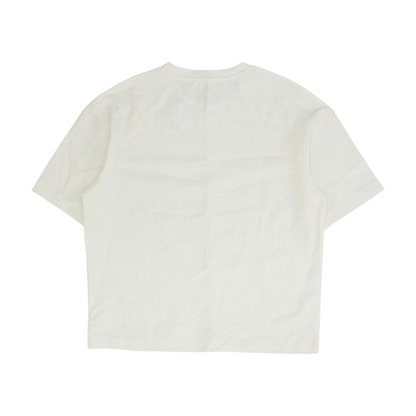 White Solid T-Shirt