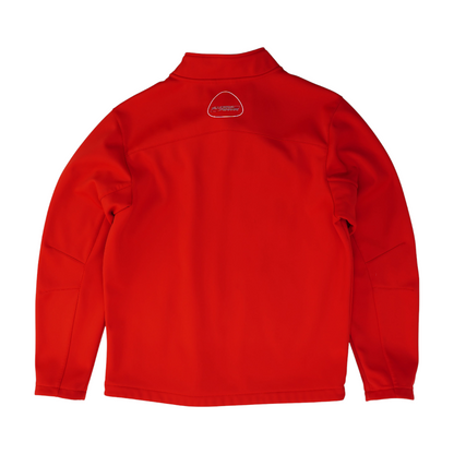Red Solid Active Jacket