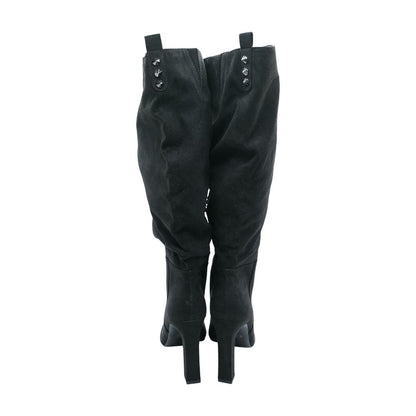 Black Knee High Boots