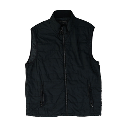 Black Solid Vest