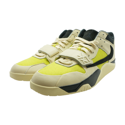 Travis Scott Bright Cactus Jumpman Jack TR Mid-Top Athletic Shoes