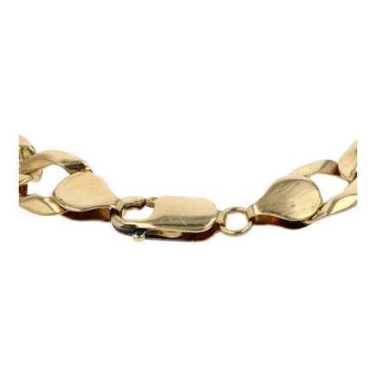 14K Yellow Gold Chain Bracelet