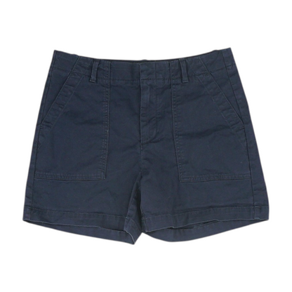 Navy Solid Chino Shorts