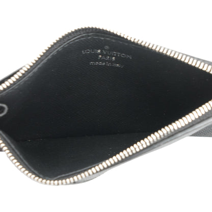 Coin Card Holder in Damier Graphite Canvas