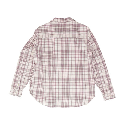 Purple Plaid Button Down