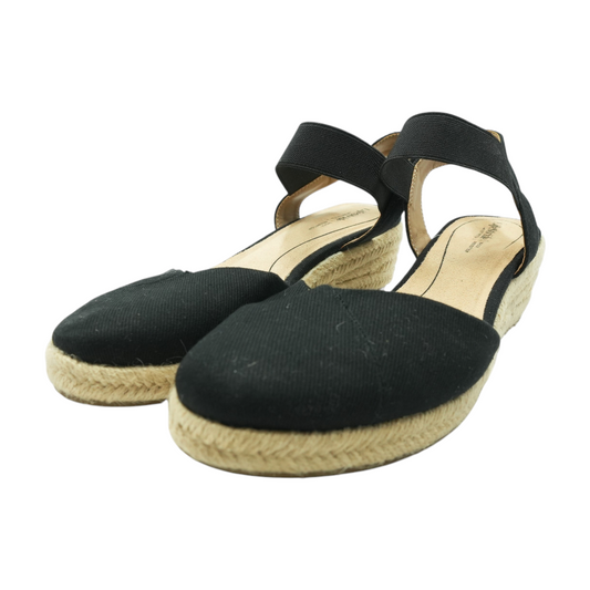 Black Slip-On Flats