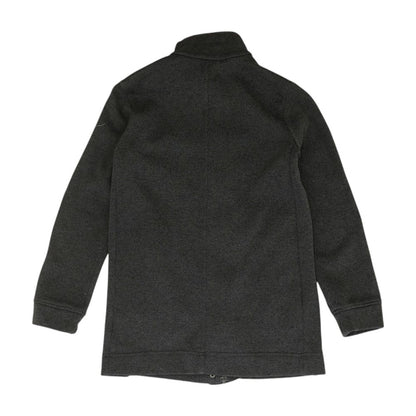 Gray Solid Lightweight Jacket