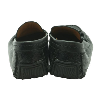 Black Leather Loafer Dress Shoes