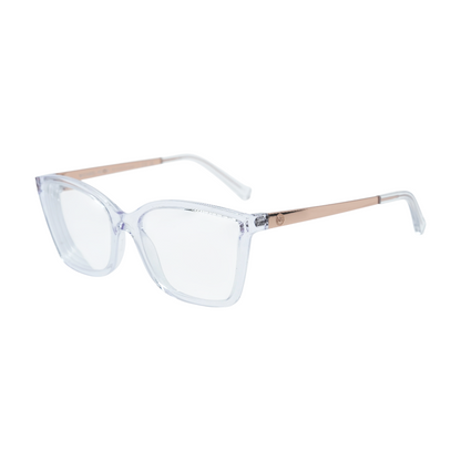 Clear Caracas Cat Eye Prescription Eyewear