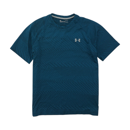 Teal Striped Active T-Shirt