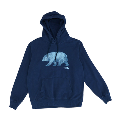 Navy Solid Hoodie Pullover