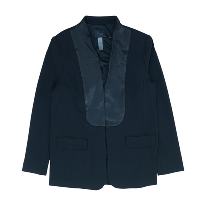 Black Solid Blazer
