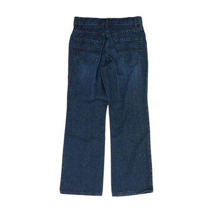 Solid Bootcut Jeans