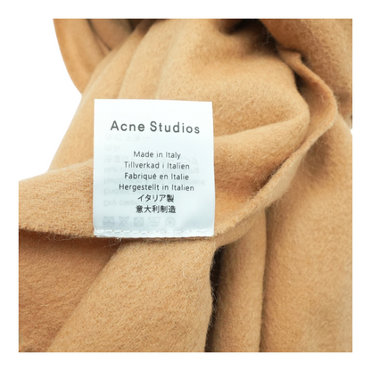 Tan Wool Scarf