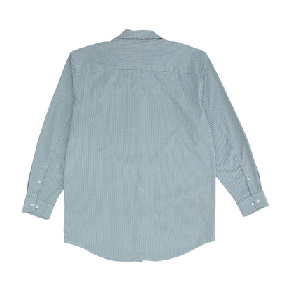 Gray Tall Check Long Sleeve Button Down