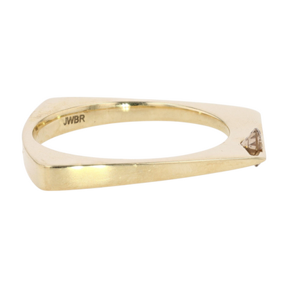 1/4 ct 10K Yellow Gold Diamond Enhancer Ring