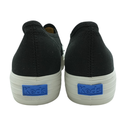 Black Slip-On Flats