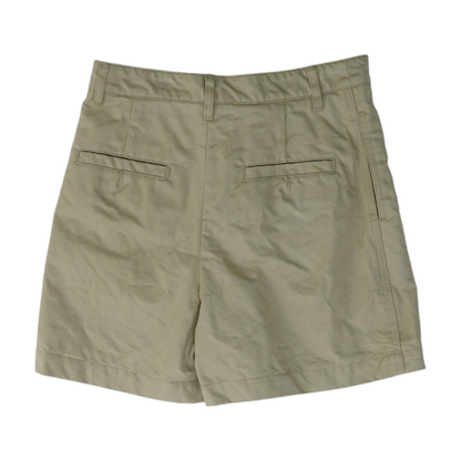 Tan Solid Chino Shorts
