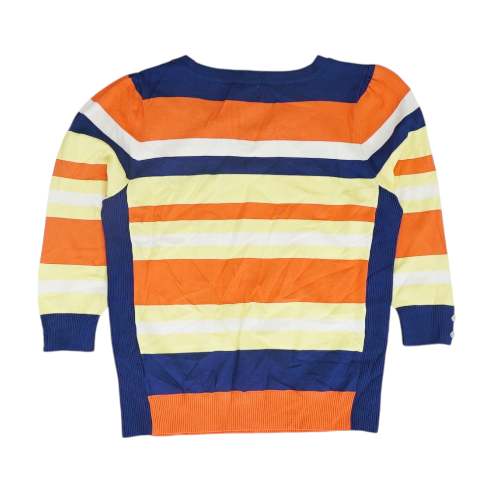 Multi Striped Pullover Sweater