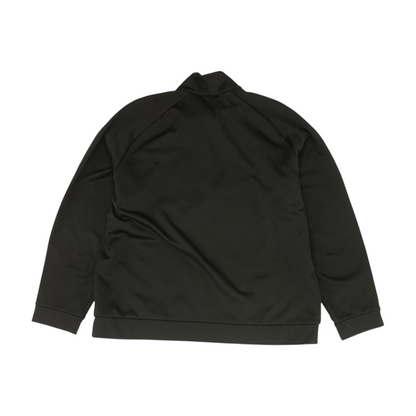 Black Solid 1/4 Zip Pullover