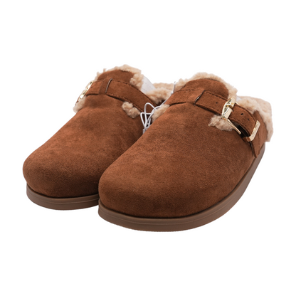Brown Slip-On Flats
