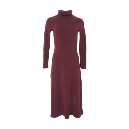 Burgundy Midi Dress