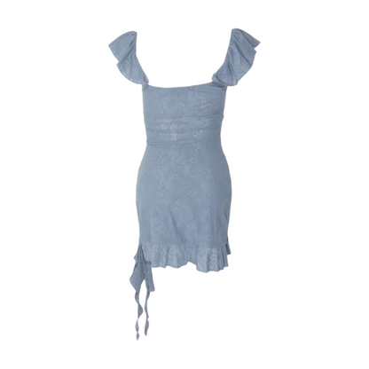 Gray Mini Dress
