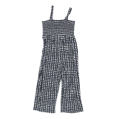 Black Check Jumpsuit